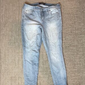 Torrid High Rise Light Blue Skinny Jeans
